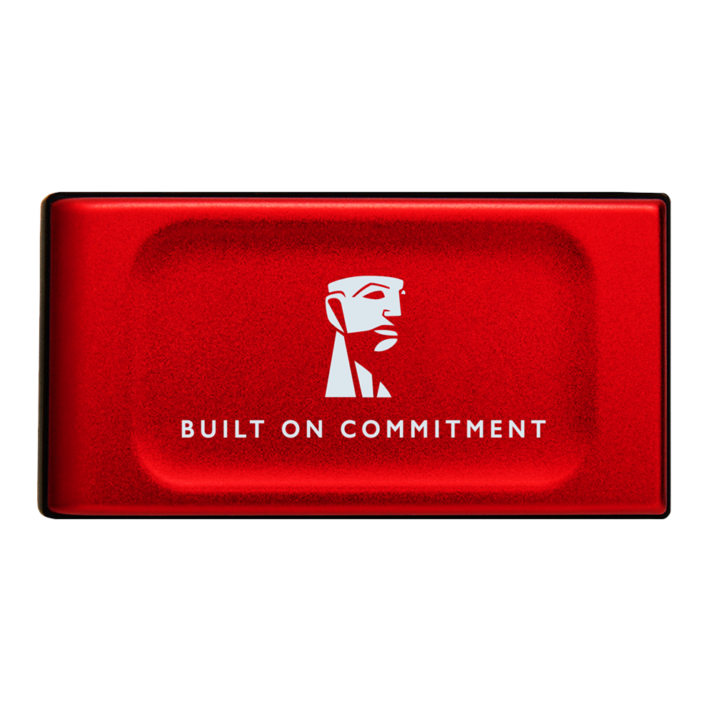 Kingston SXS1000R 2TB USB 3.2 Type-C Kırmızı Taşınabilir Harici SSD 1050MB Okuma/1000MB Yazma