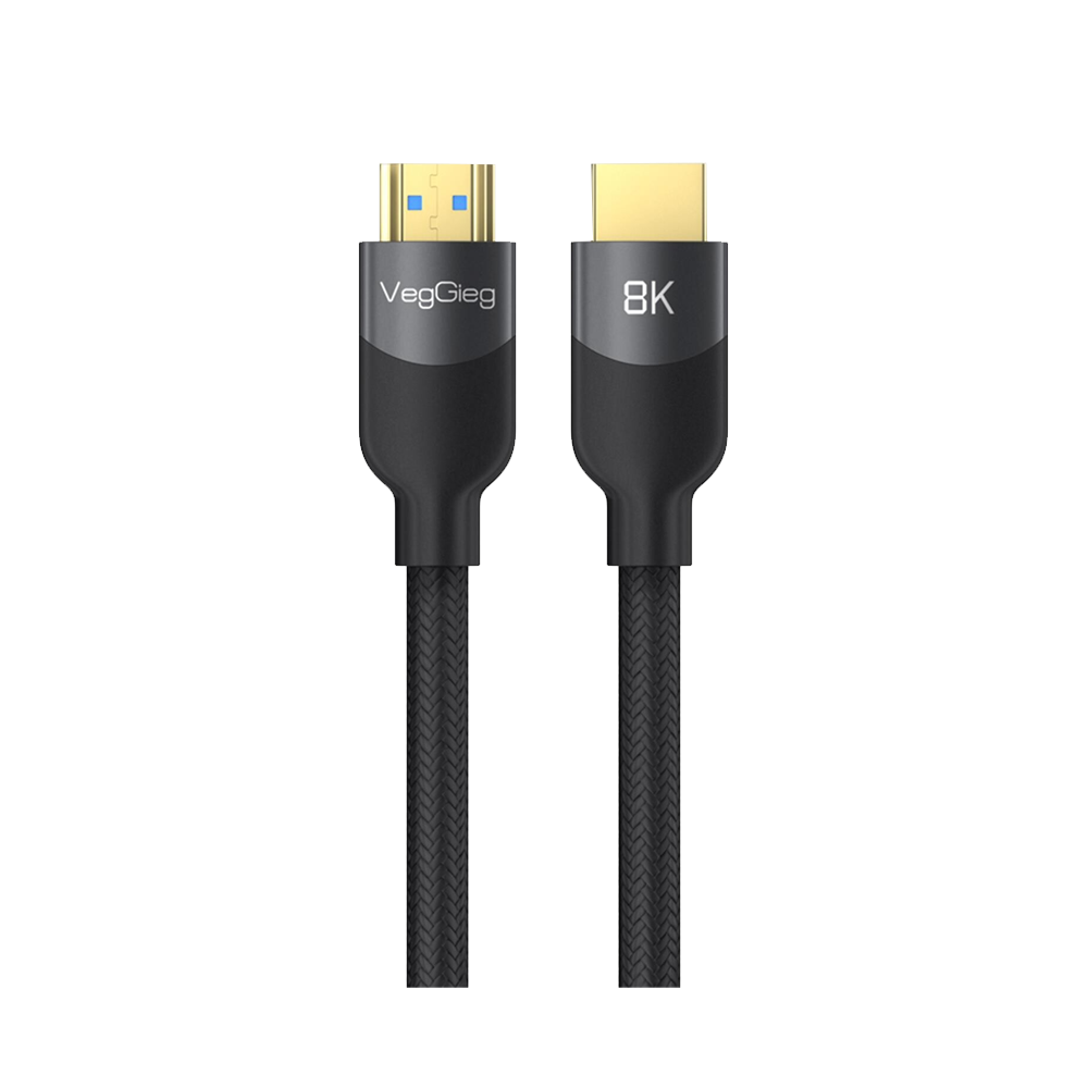 VegGieg Premium 48Gbps HDR 8K 60Hz HDMI 2.1 Kablo 3 Metre