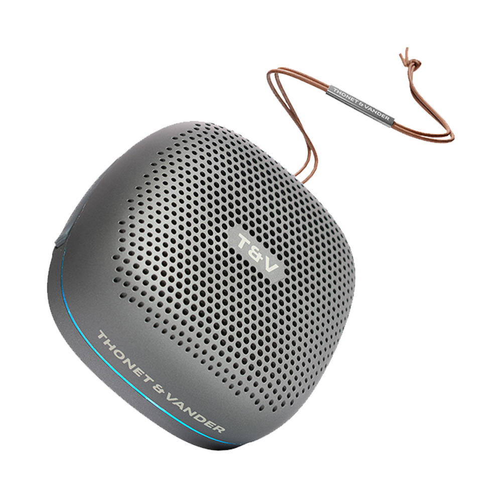 Thonet & Vander Duett 10W RMS Taşınabilir Gri Bluetooth Hoparlör