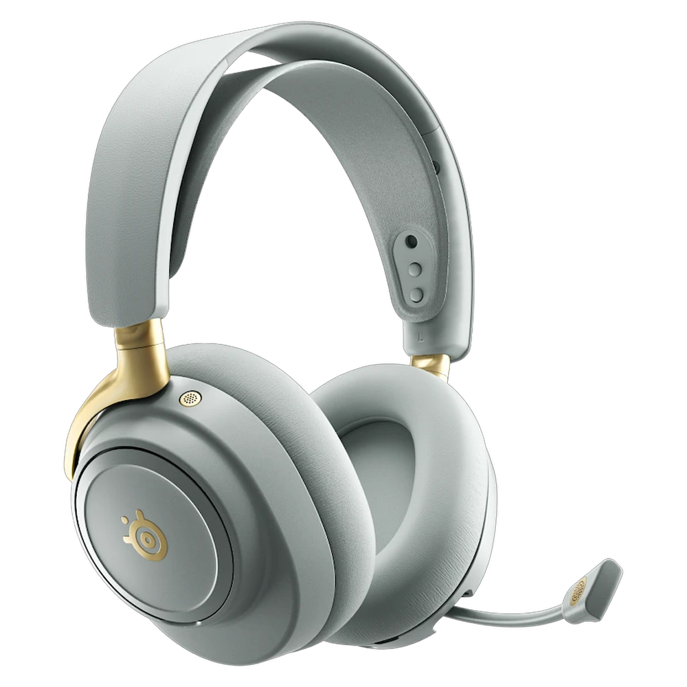Steelseries Arctis Nova Elite Kablosuz Sage Gold Gaming Kulaklık