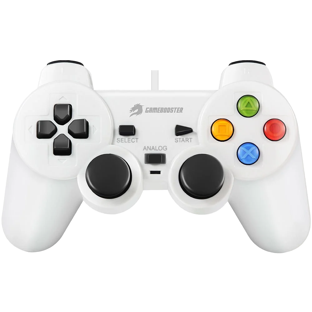 GameBooster GB-J101W Beyaz Kablolu Gamepad
