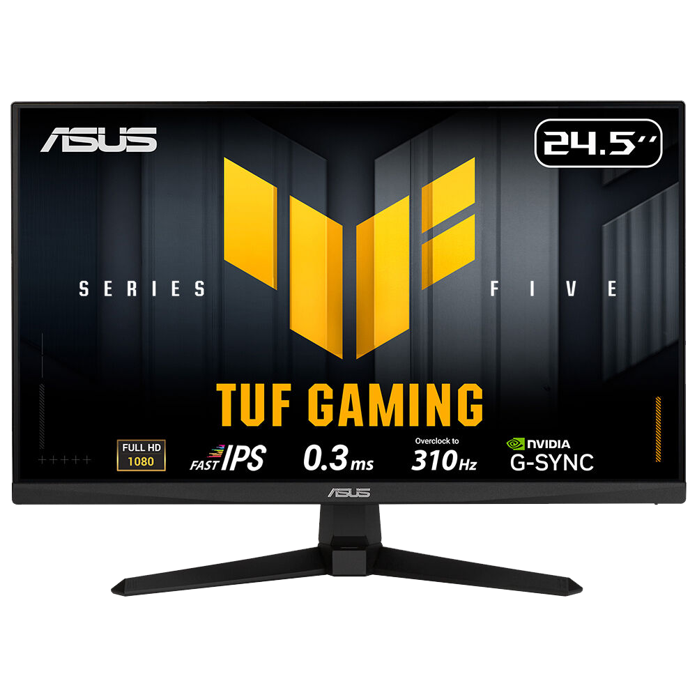 ASUS TUF GAMING VG259QMR5A 24.5" 310Hz (OC) 0.3ms HDMI DP G-Sync FreeSync Premium FHD Fast IPS Gaming Monitör
