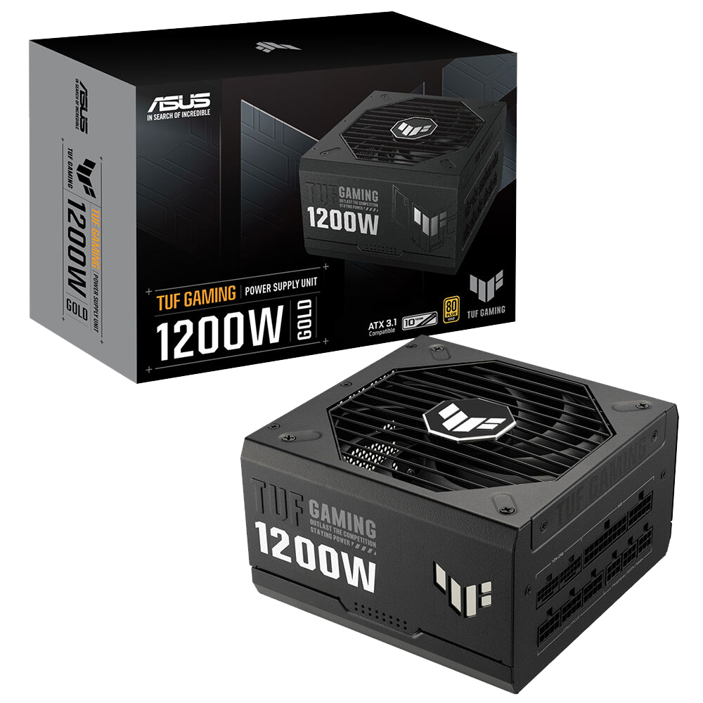 ASUS TUF GAMING 1200G 1200W 80+ Gold ATX 3.1 120mm Fanlı PSU