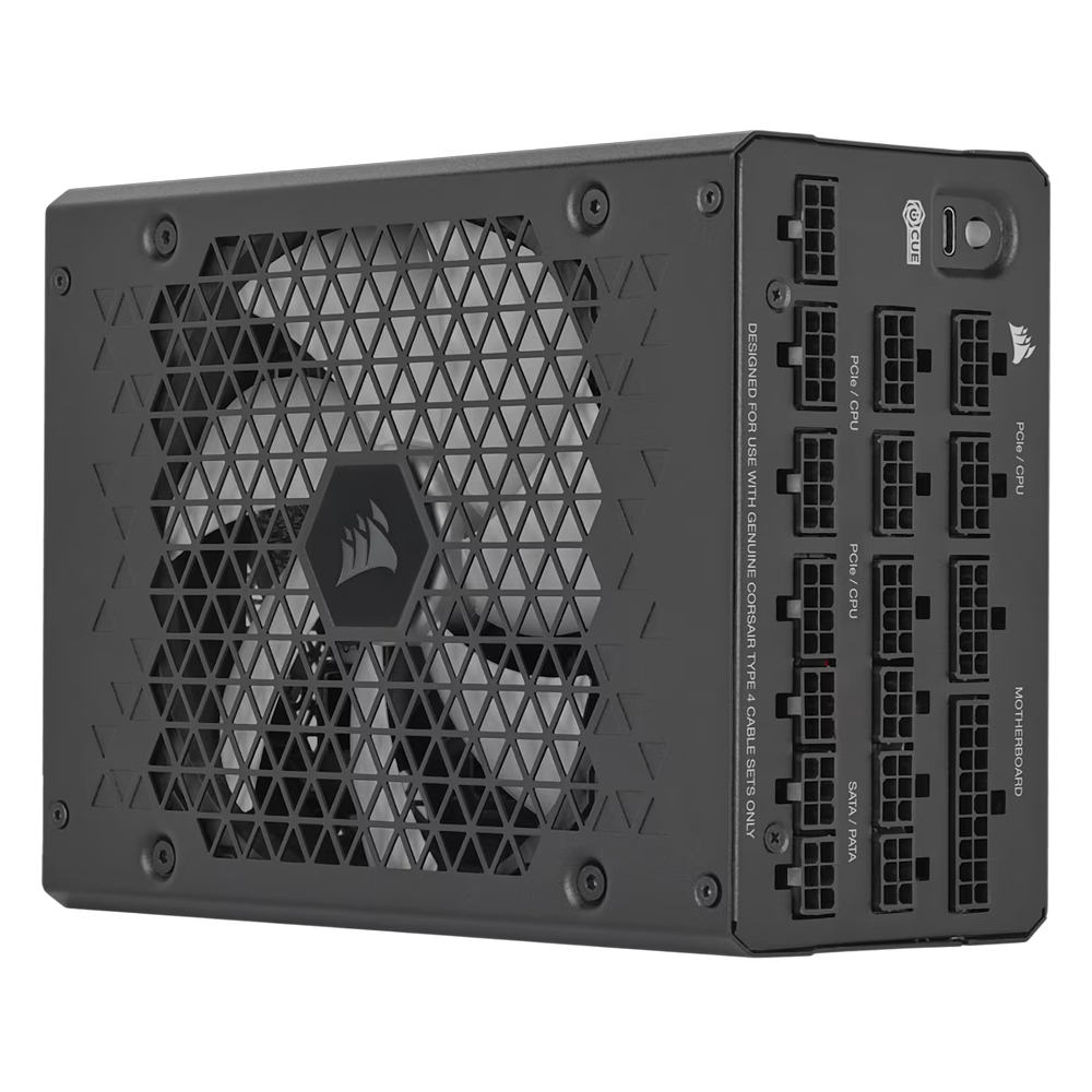CORSAIR HX1500i 1500W 80+ Platinum 140mm ATX 3.1 Full Modüler Fanlı PSU