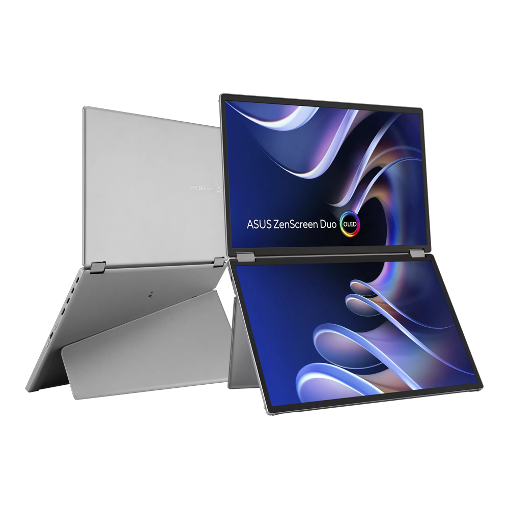 ASUS ZenScreen Duo OLED MQ149CD 14" 60Hz 1ms Mini HDMI HDR10 OLED Taşınabilir Monitör
