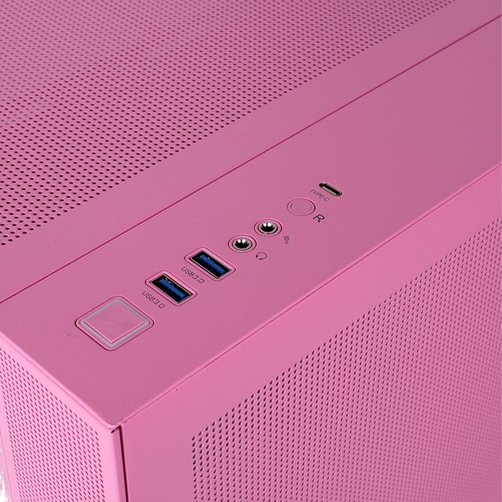 Thermaltake View 380 Bubble Pink Tempered Glass ARGB USB 3.2 ATX Mid Tower Kasa