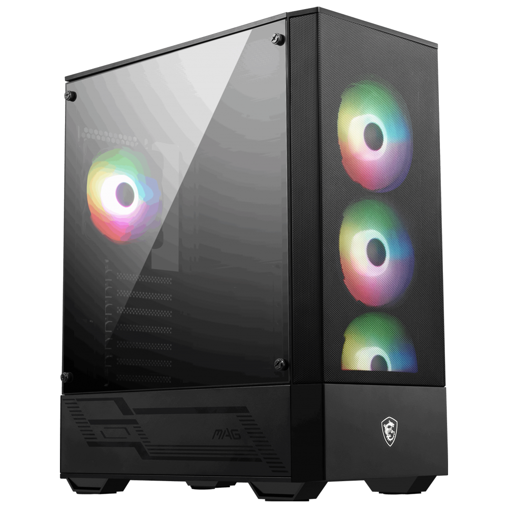 MSI MAG FORGE 112R Temperli Cam ARGB ATX Gaming Bilgisayar Kasası