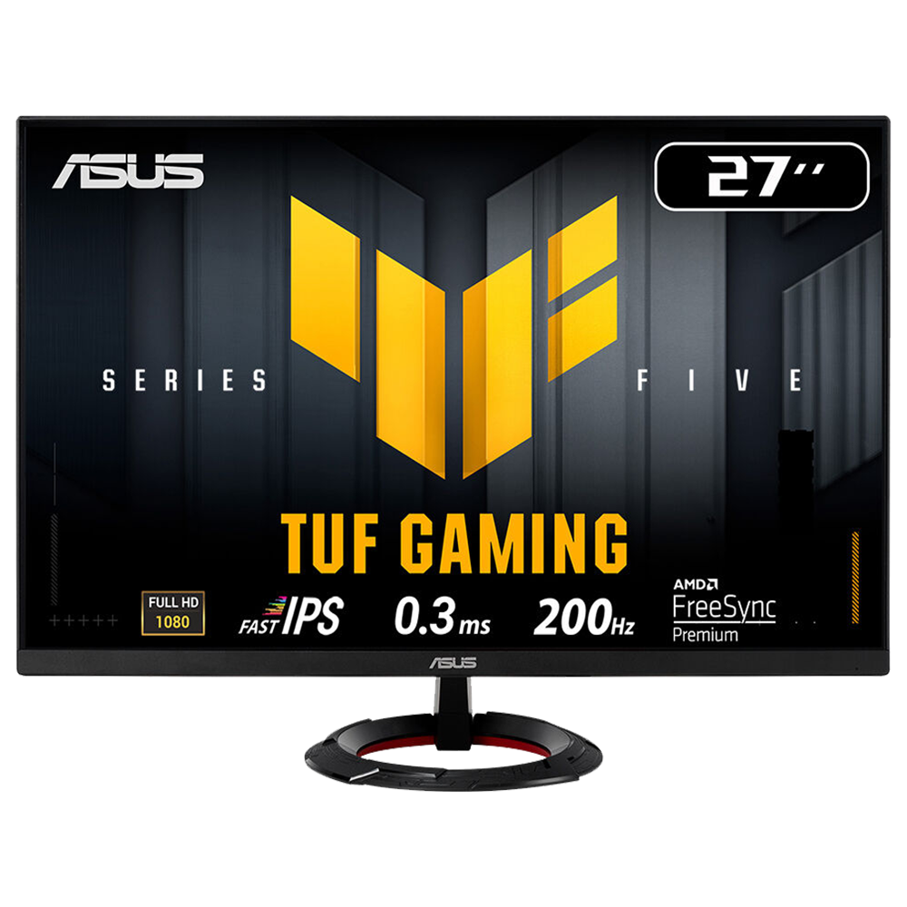 ASUS TUF Gaming VG279Q5R 27" 200Hz 0.3ms HDMI DP AdaptiveSync FreeSync FHD Fast IPS Gaming Monitör