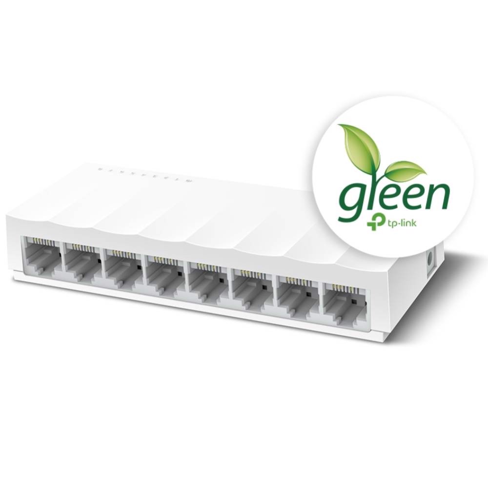 TP-LINK LS1008 8 Port 10/100 Mbps Masaüstü Yönetilemez Switch