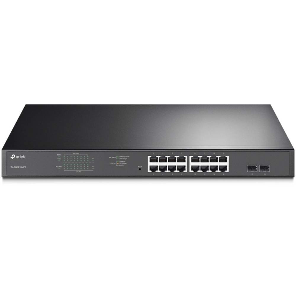 TP-LINK TL-SG1218MPE 16 Port 10/100/1000 Mbps Easy Smart Poe Gigabit Yönetilemez Switch