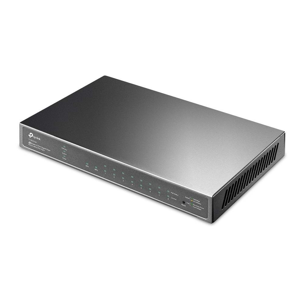TP-LINK T1500G-8T (TL-SG2008) 8 Port 10/100/1000 Mbps Gigabit Smart Yönetilebilir Switch