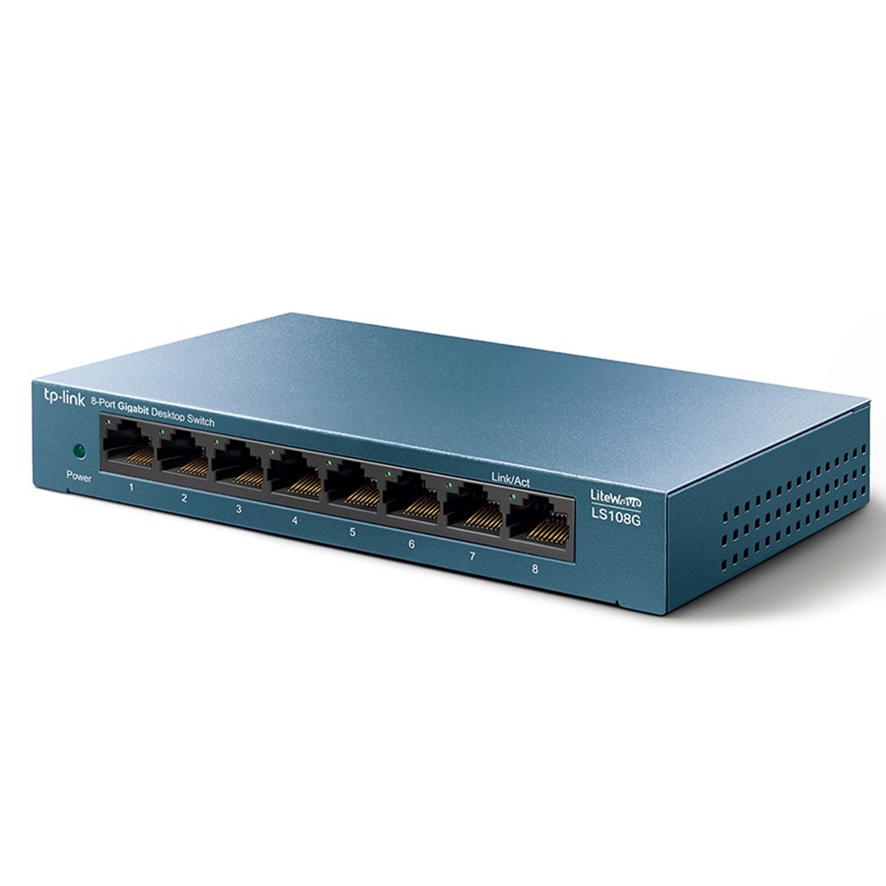 TP-LINK LS108G 8-Port 10/100/1000Mbps Masaüstü Switch