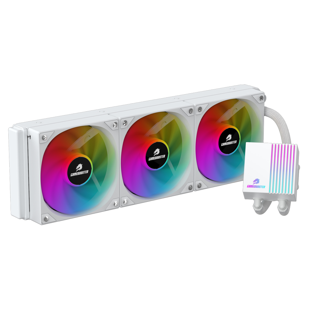 GameBooster PRIME P360W Rainbow 360mm Beyaz İşlemci Sıvı Soğutucu