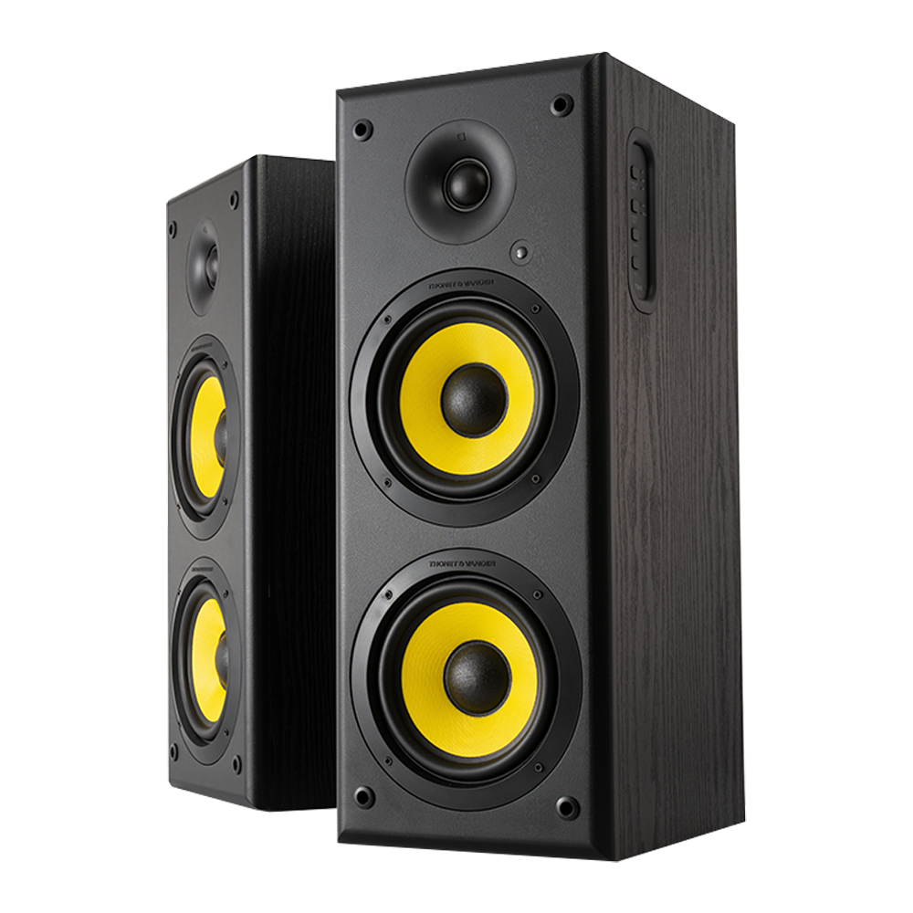 Thonet & Vander Hoch Bluetooth 5.3 Uzaktan Kumandalı RCA 120W Siyah 2.0 RMS Hoparlör