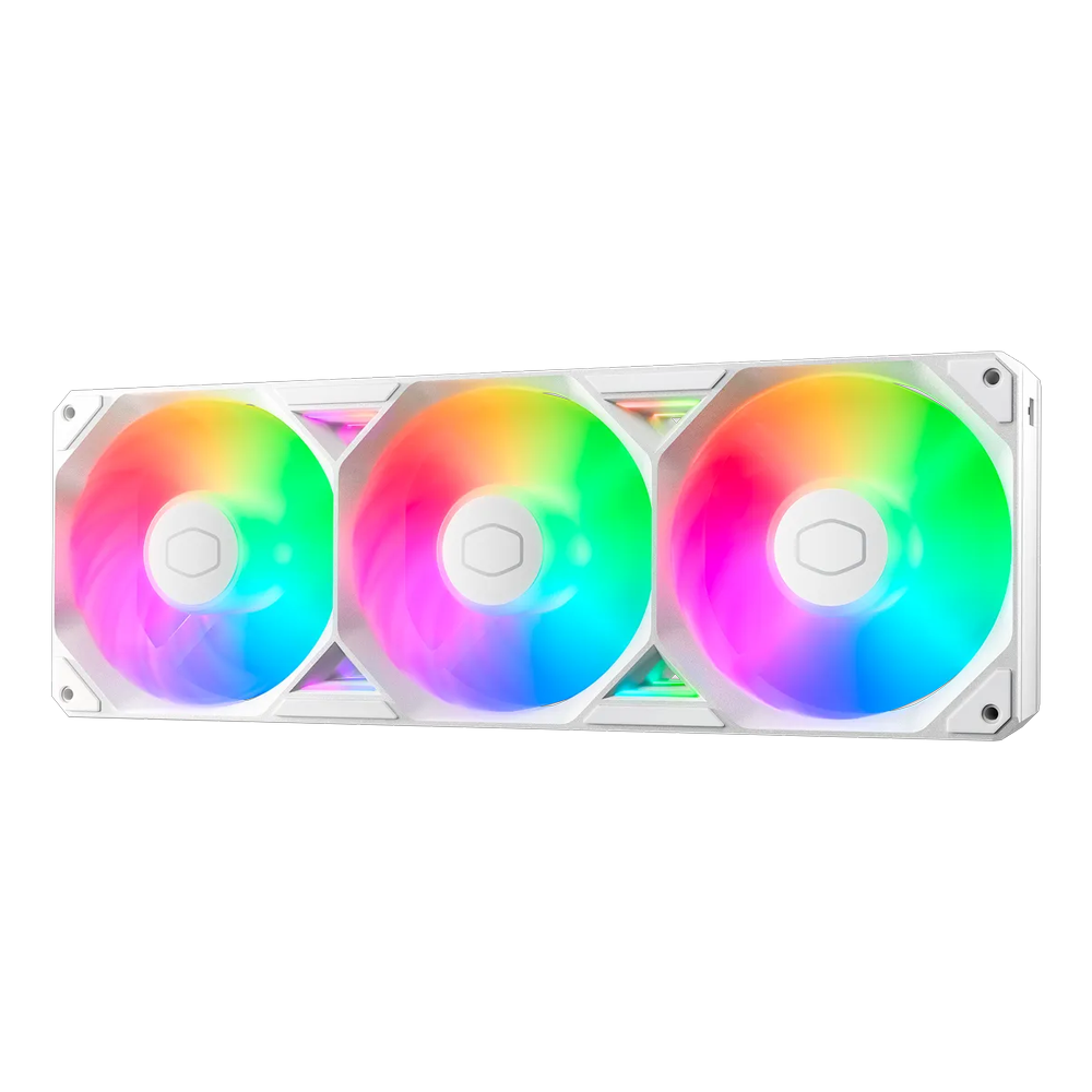 Cooler Master SickleFlow Edge 360 ARGB Beyaz Üçlü Kasa Fanı