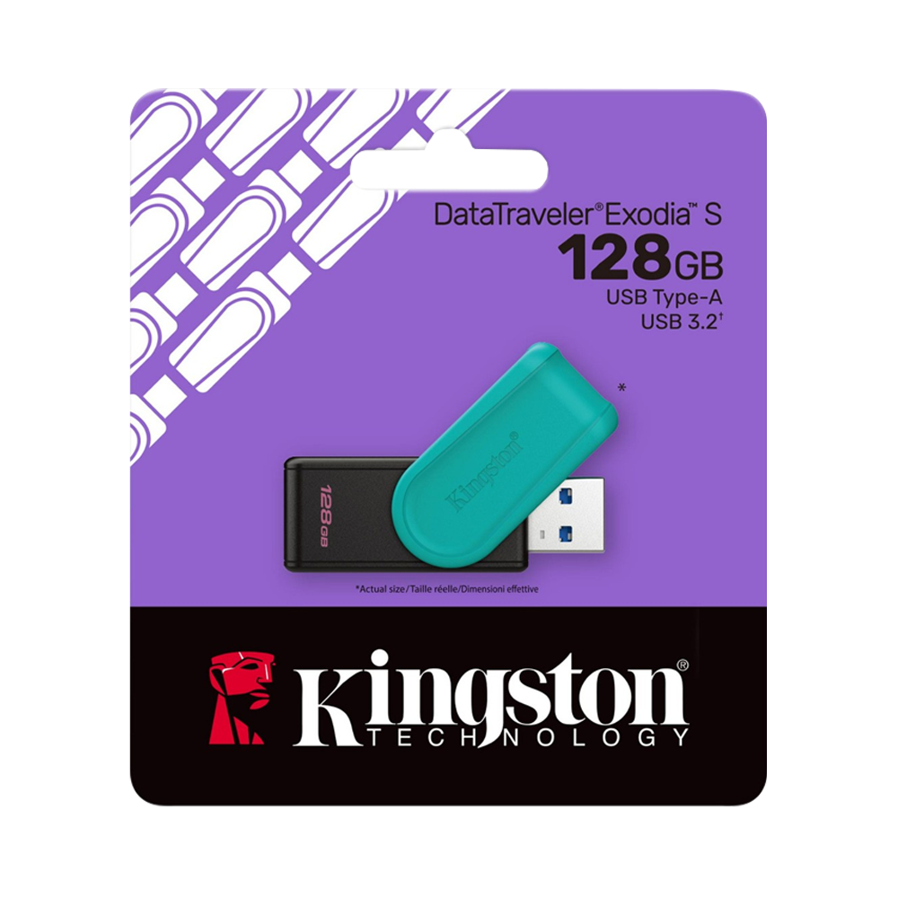 Kingston 128 GB DTXS/128GB DataTraveler Exodia S USB 3.2 USB Bellek