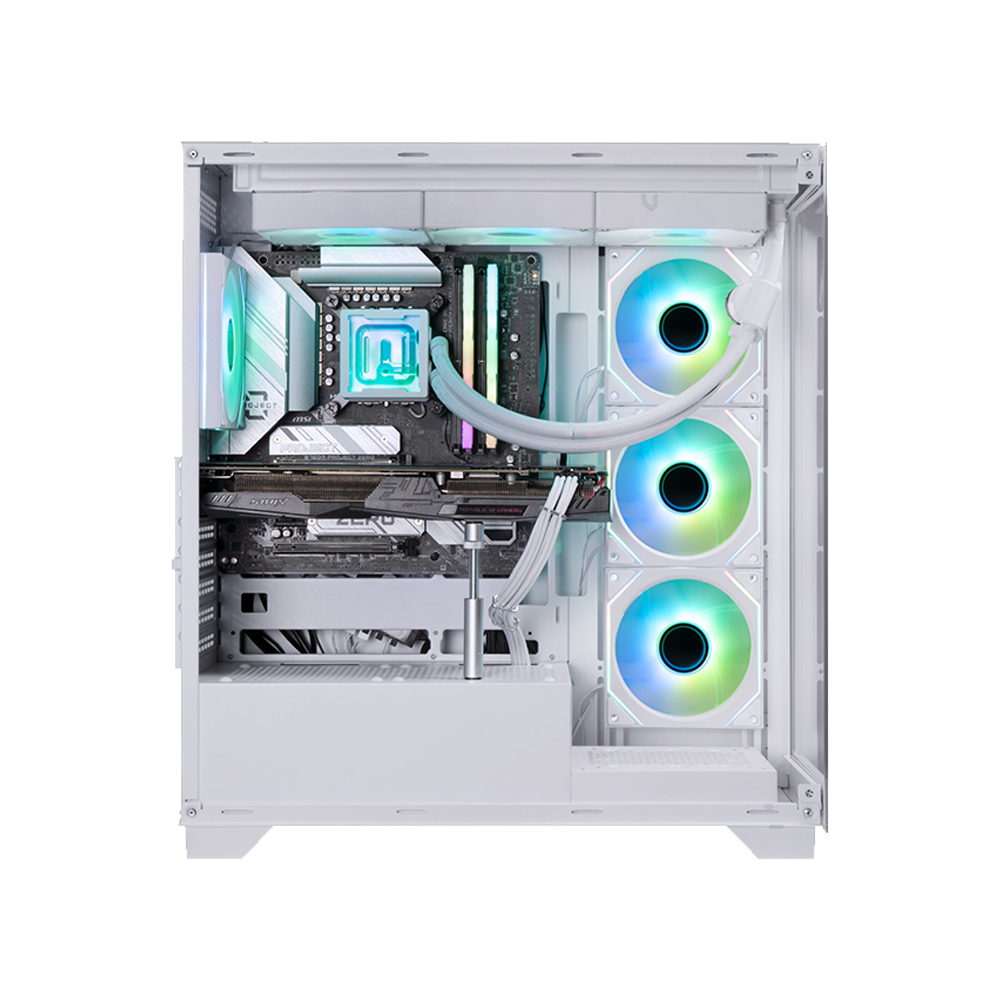 BitFenix CUBE Premium 750W 80+ Bronze Tempered Glass ARGB USB 3.0 Mesh ATX Beyaz Kasa