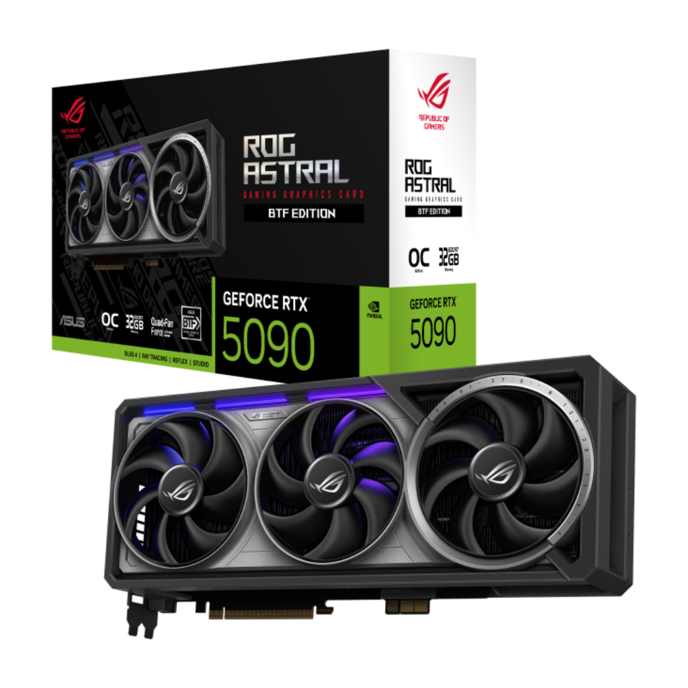 ASUS ROG Astral  GeForce RTX 5090 32GB GDDR7 BTF OC Edition DLSS 4 512 Bit Ekran Kartı