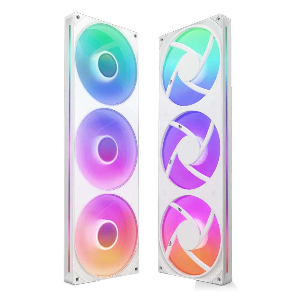 NZXT F420 Single-Frame RGB 420mm Beyaz Kasa Fanı