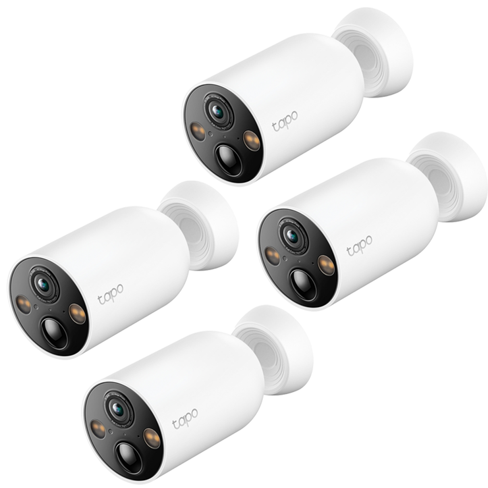 TP-LINK Tapo C425 Yatay/Dikey Hareketli Wi-Fi Güvenlik Kamerası 4lü