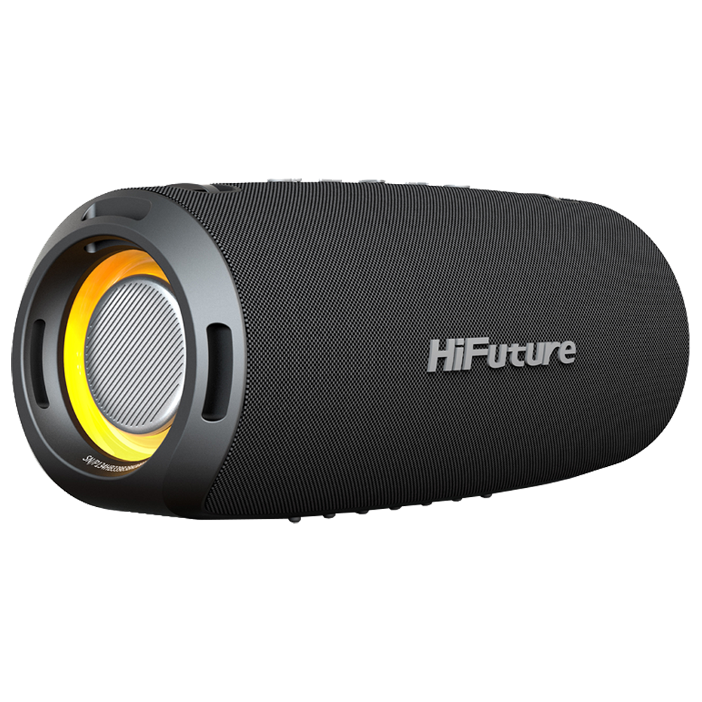 HiFuture Gravity RGB BT 5.3 45W Siyah Su Geçirmez Taşınabilir Bluetooth Hoparlör