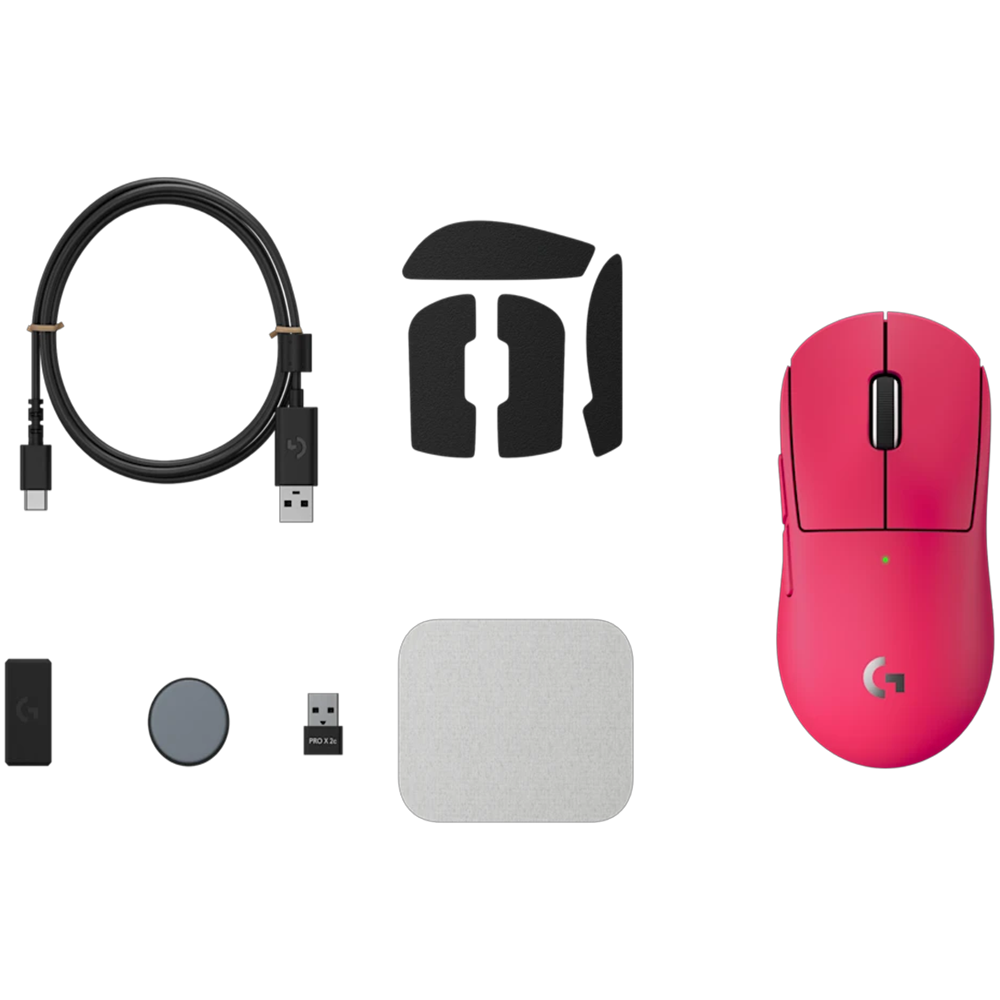 Logitech G PRO X SUPERLIGHT 2C Pembe Kablosuz Gaming Mouse