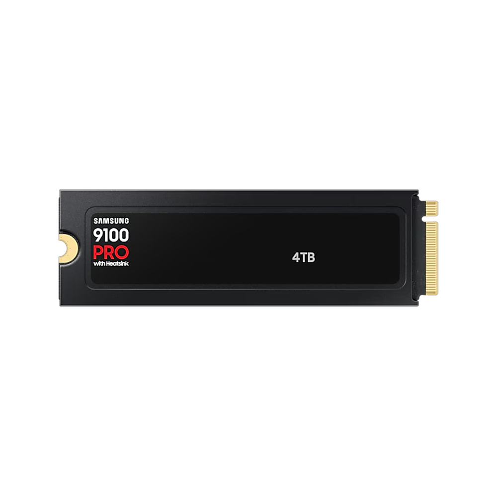 SAMSUNG 4TB 9100 PRO Gen5 Heatsink NVMe M.2 SSD 14.800MB Okuma / 13.400MB Yazma