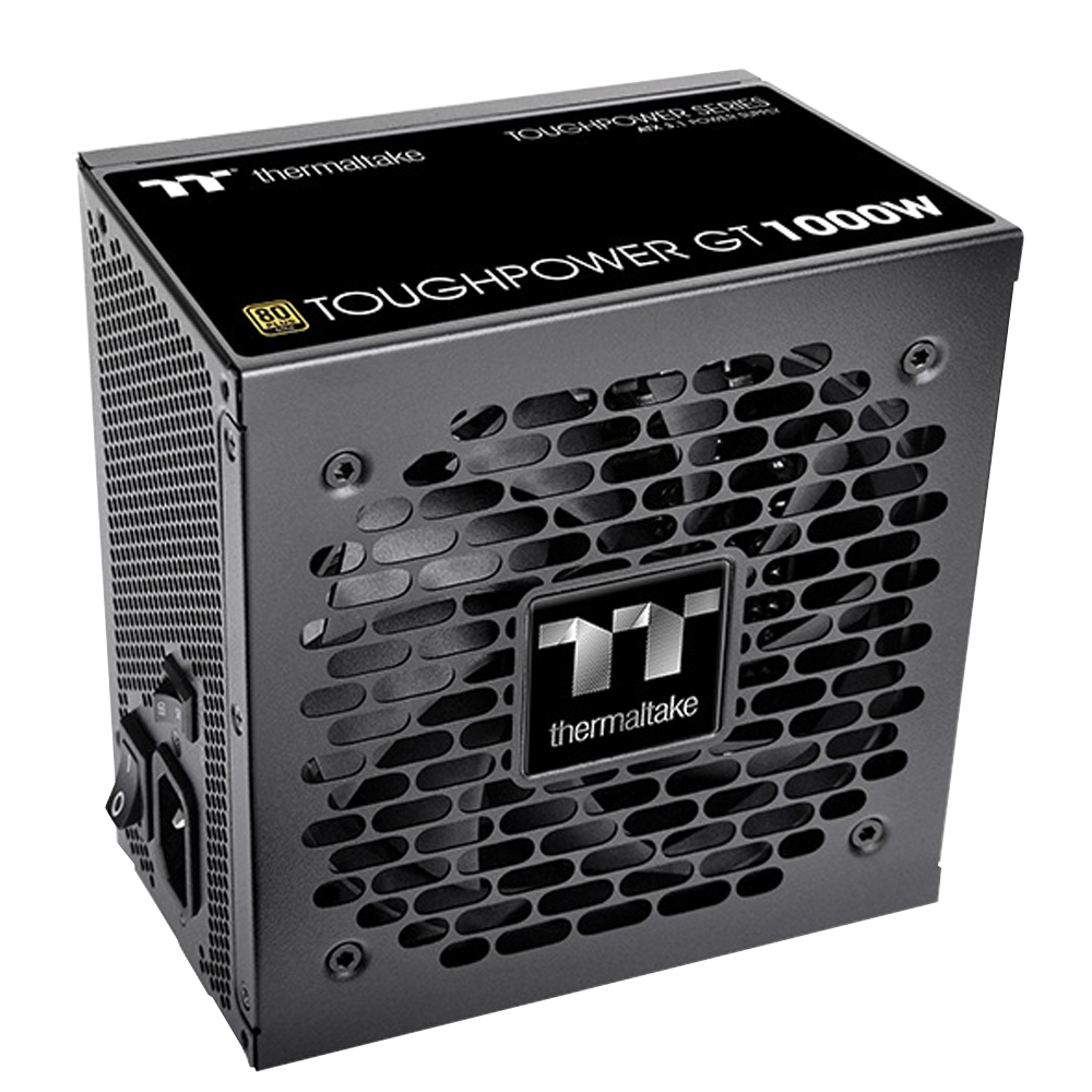 Thermaltake Toughpower GT 1000W 80+ Gold 120mm Gen 5.1 ATX 3.1 Full Modüler Fanlı Siyah PSU