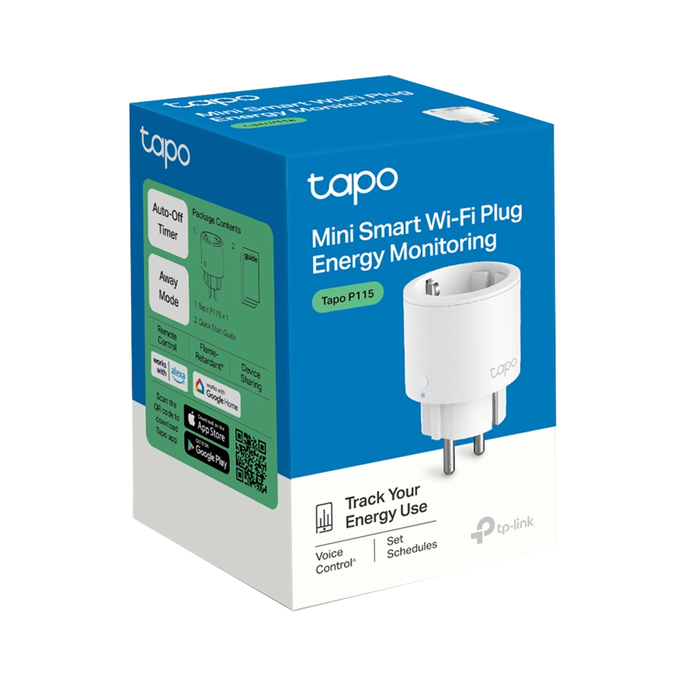 TP-LINK TAPO P115 Akıllı Wi-Fi Priz (dörtlü) 