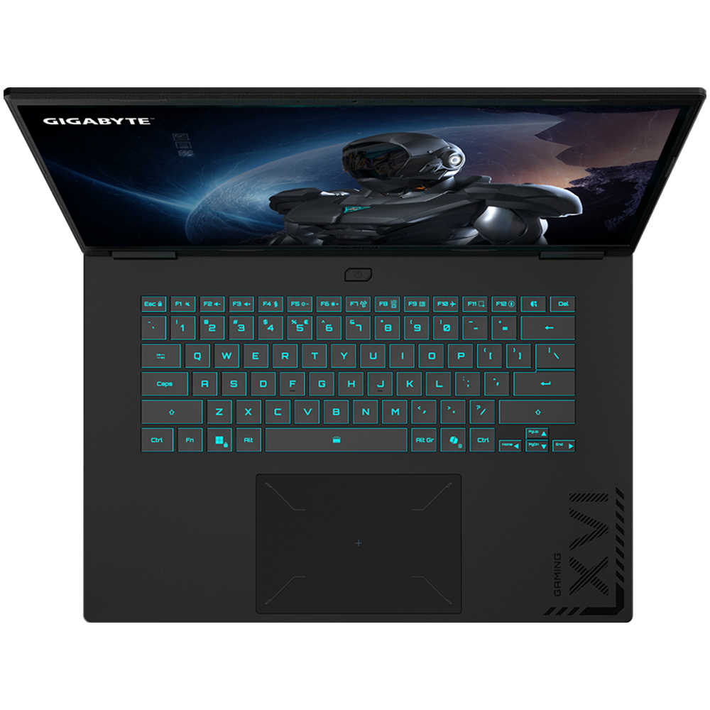 GIGABYTE GAMING A16 Ryzen 7 260 16GB DDR5 RTX5060 GDDR7 8GB 1 TB SSD 16" FHD 165Hz FreeDos Gaming Notebook