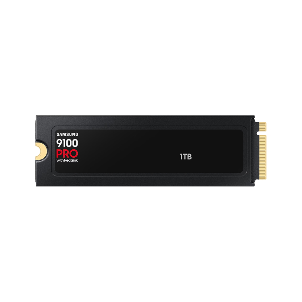 SAMSUNG 1TB 9100 PRO Gen5 Heatsink NVMe M.2 SSD 14.700MB Okuma / 13.300MB Yazma