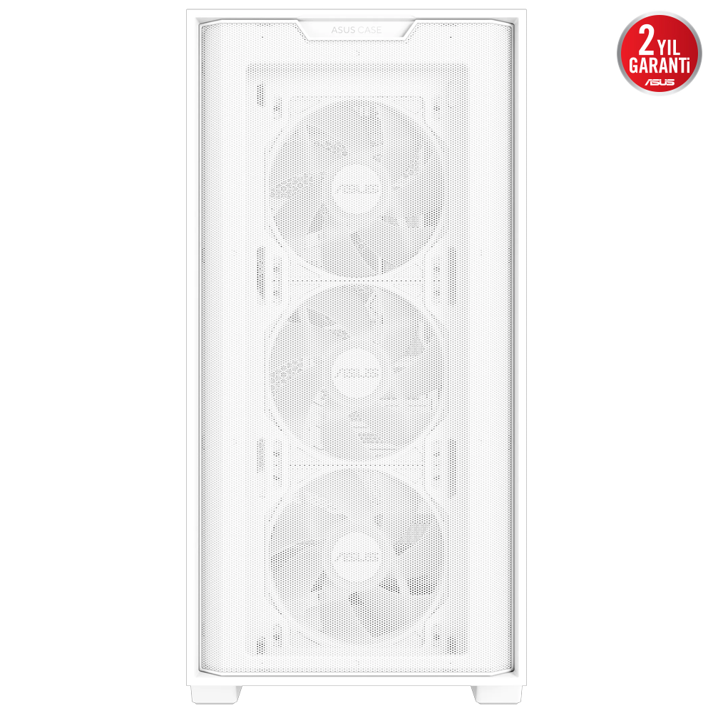 ASUS A21 PLUS Tempered Glass ARGB Beyaz USB 3.2 Micro ATX Kasa