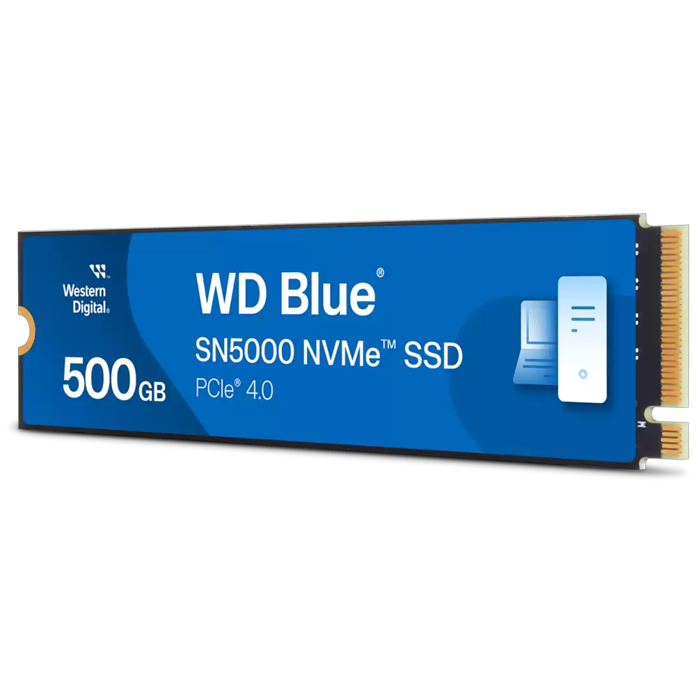 WD 500GB BLUE SN5000 NVMe Gen4 M.2 SSD 5000MB Okuma / 4000MB Yazma