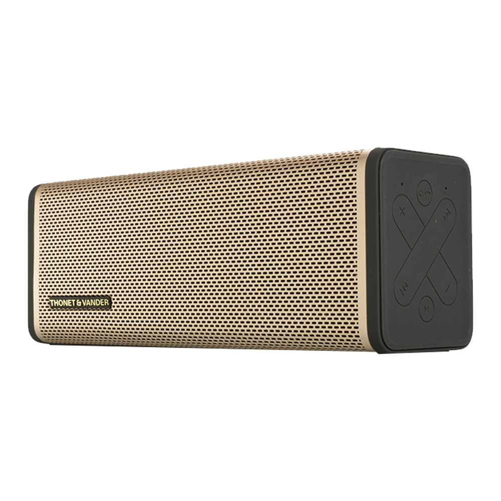Thonet & Vander Frei Topp 24W RMS Taşınabilir TWS Gold Bluetooth Hoparlör