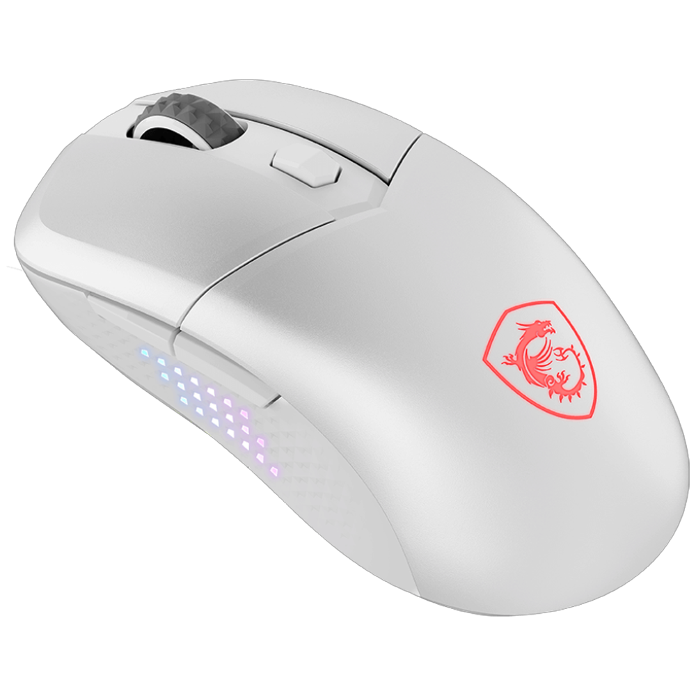 MSI VERSA 300 ELITE WIRELESS Beyaz Kablosuz Gaming Mouse