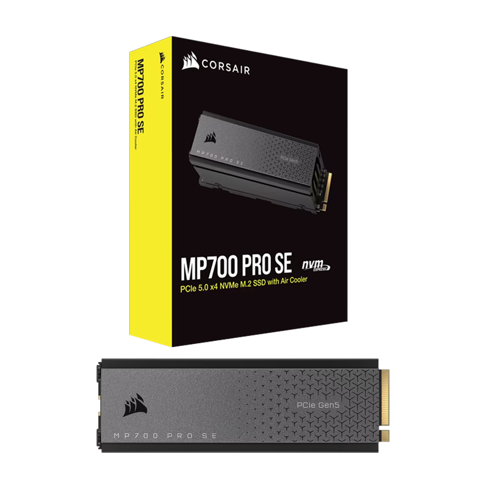 CORSAIR MP700 PRO SE 2TB Gen5 NVMe M.2 SSD 14000MB Okuma / 12000MB Yazma