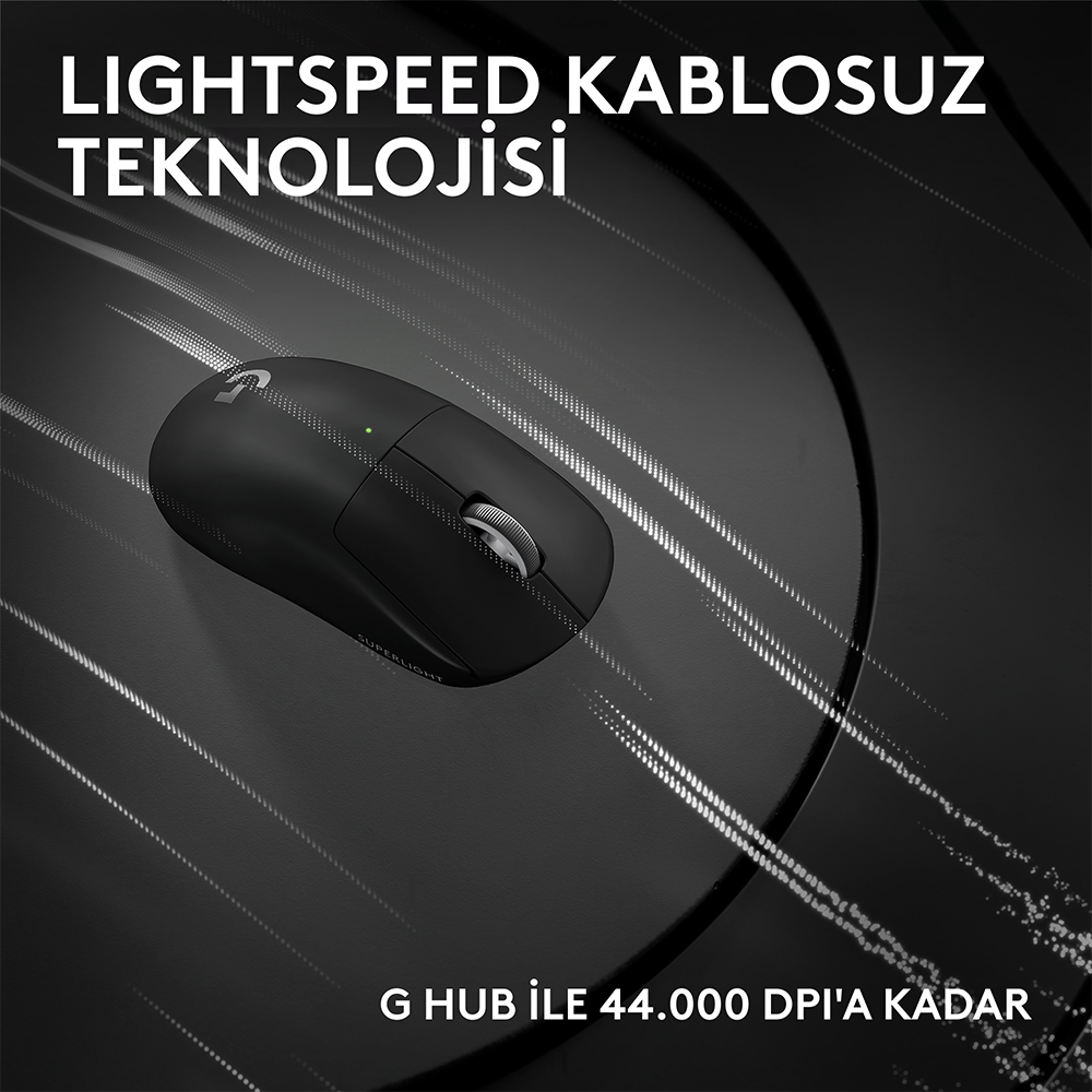 Logitech G PRO X SUPERLIGHT 2C Siyah Kablosuz Gaming Mouse