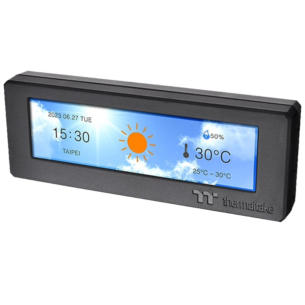 THERMALTAKE Tower 300 & Tower 600 destekli 3,9 inç LCD Ekran Kiti