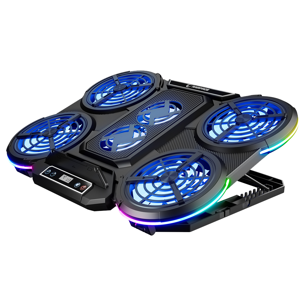 Rampage PROTE R6 RGB 17'" 6 Fanlı Notebook Soğutucu Stand