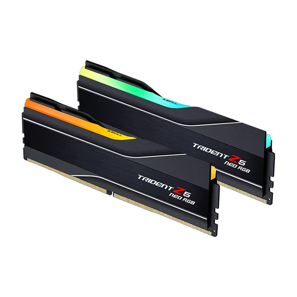 GSKILL 64GB (2x32GB) Trident Z5 Neo RGB DDR5 6000Mhz CL28 AMD EXPO Dual Kit Ram