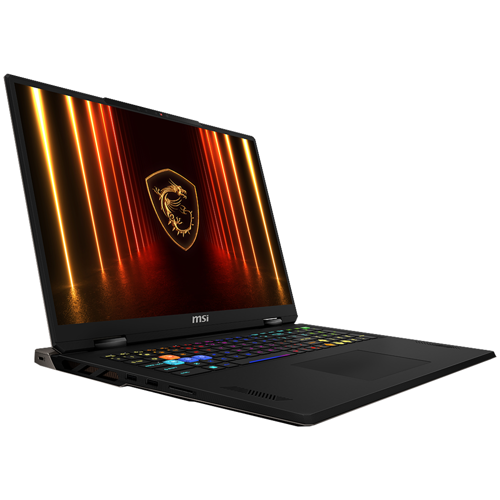 MSI VECTOR 18 HX AI A2XWIG-666XTR Ultra 9 275HX 32GB DDR5 RTX5080 GDDR7 12GB 1TB SSD 18" QHD+ 240Hz DOS Gaming Notebook