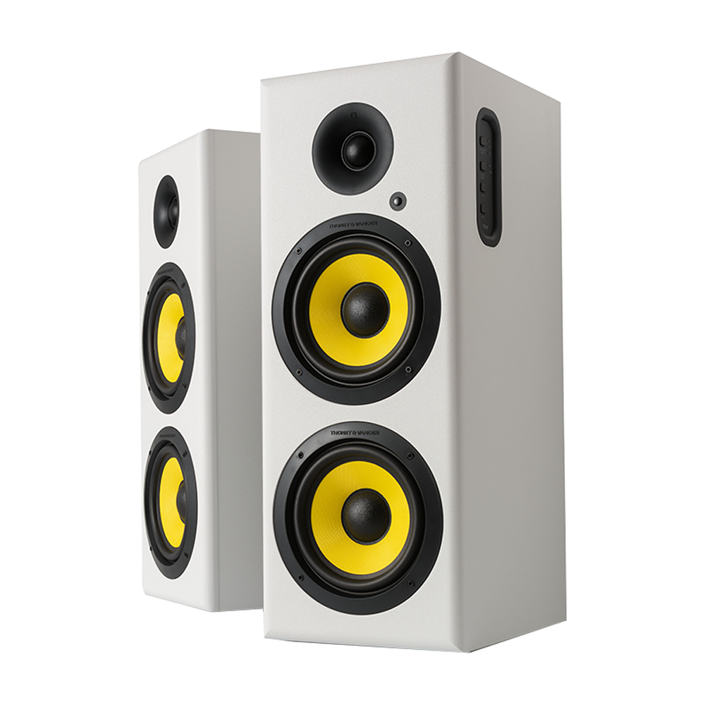 Thonet & Vander Hoch Bluetooth 5.3 Uzaktan Kumandalı RCA 120W Beyaz 2.0 RMS Hoparlör