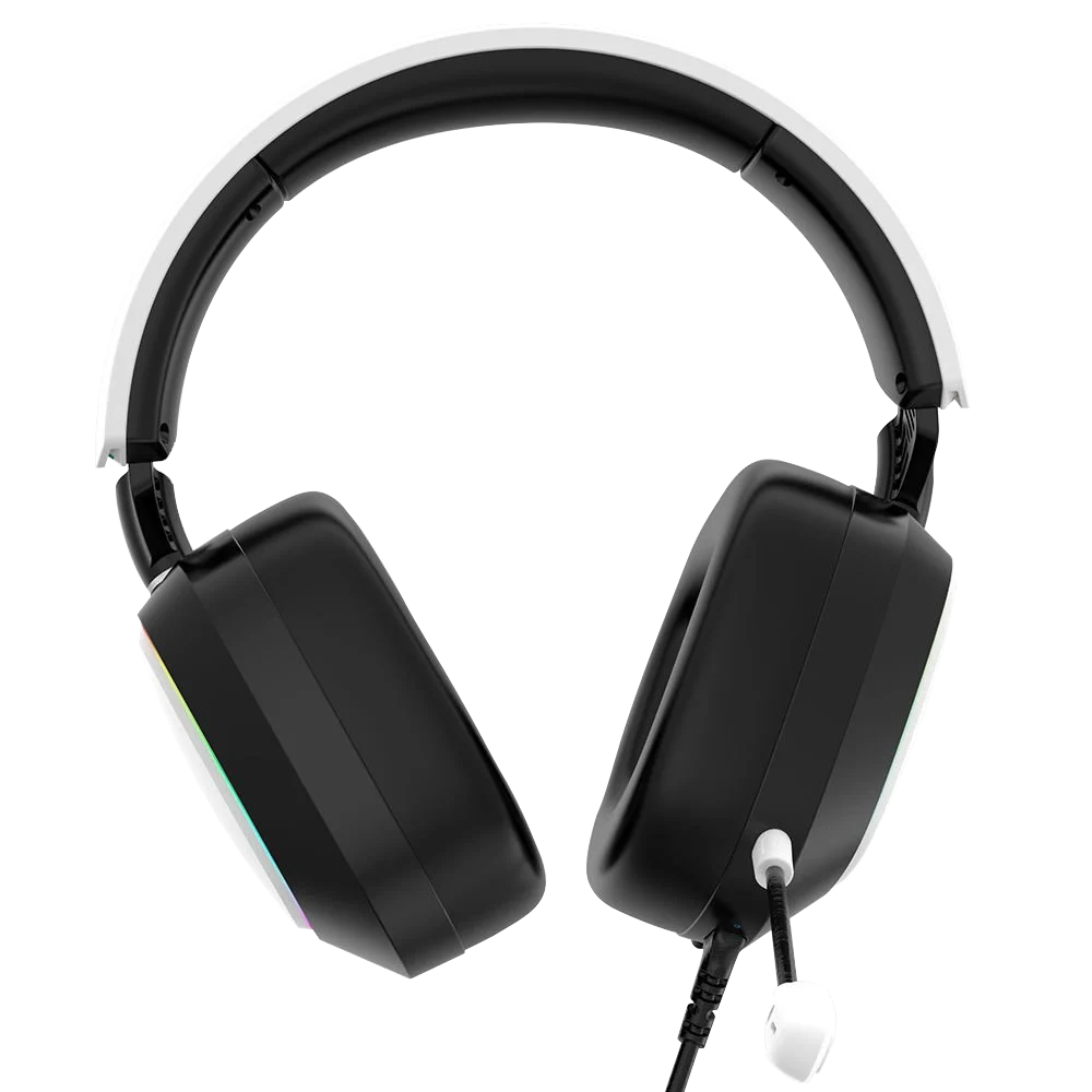 GameBooster H23W Nemesis RGB USB 7.1 Beyaz Profesyonel Gaming Kulaklık