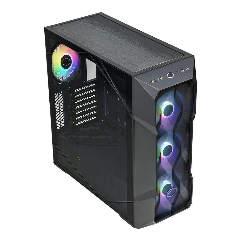 Cooler Master MasterBox TD500 V2 Mesh ARGB USB 3.2 Siyah Mid Tower Kasa