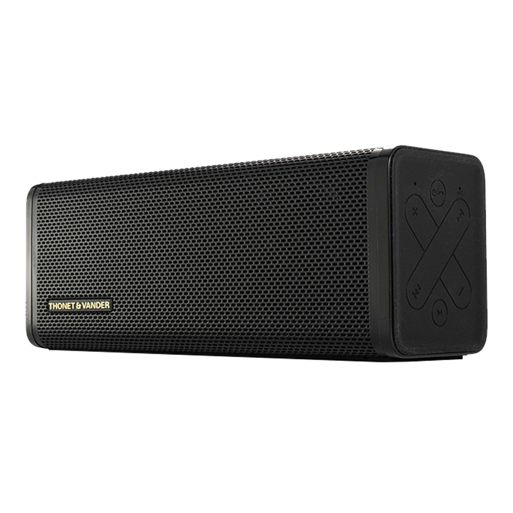 Thonet & Vander Frei Topp 24W RMS Taşınabilir TWS Siyah Bluetooth Hoparlör