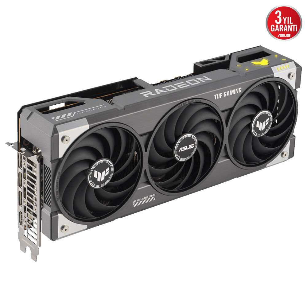 ASUS TUF Gaming Radeon RX 9070 XT OC Edition 16GB GDDR6 256 Bit Ekran Kartı