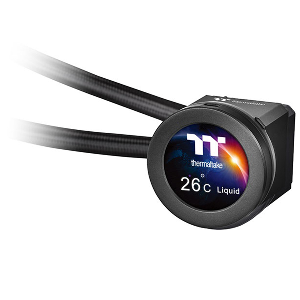 Thermaltake TOUGHLIQUID Ultra 240 240mm LCD Islemci Sivi Sogutucu | ITOPYA