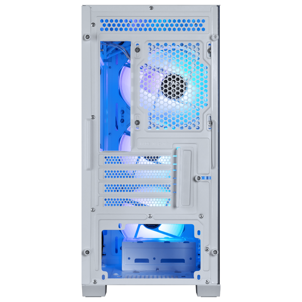 MSI MAG FORGE M100R WHITE Tempered Glass ARGB Fan USB 3.2 mATX Bilgisayar Kasası