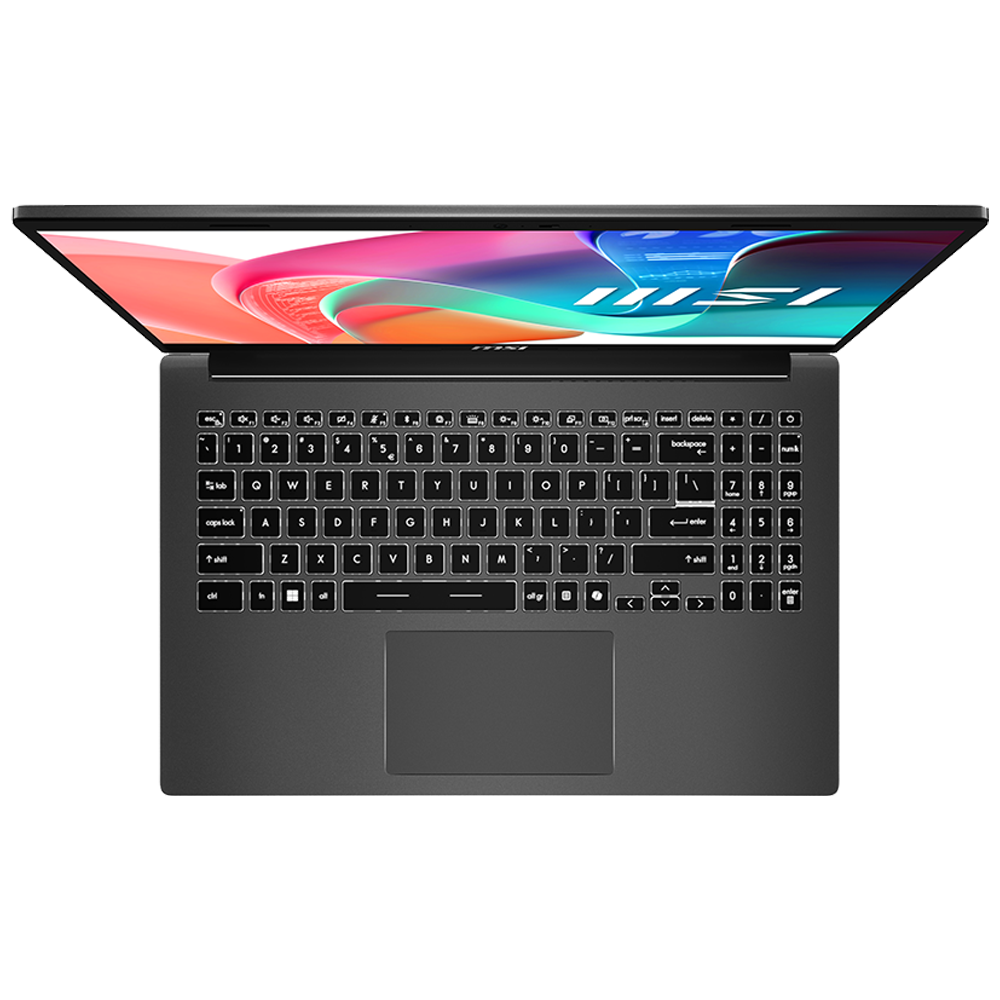 MSI MODERN 15 F1MG-632XTR i7-150U 16GB DDR4 512GB SSD Iris Xe Graphics 15.6" FHD FreeDos Notebook