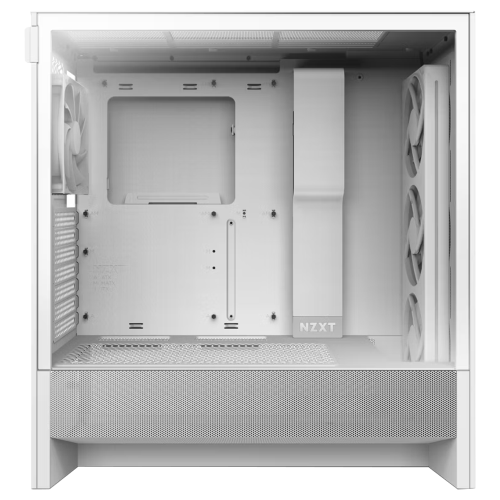 NZXT H5 Flow RGB Edition 750W 80+ Bronze ATX USB 3.2 USB-C Beyaz Mid Tower Kasa